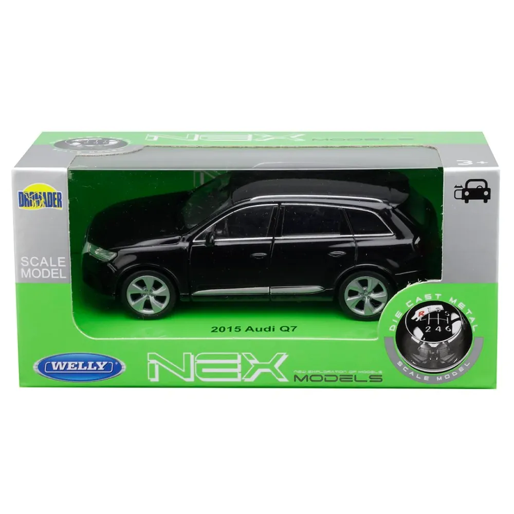 1:34 model, Audi Q7 2015, crni
