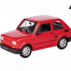 1:34 model, PRL FIAT 126p, crveni (A884F126C)