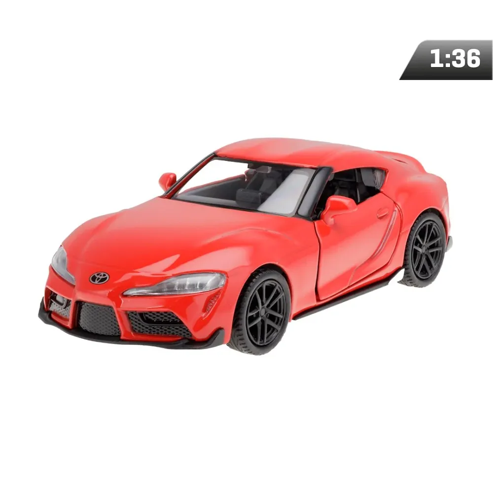 1:36 RMZ model Toyota Supra, crveni