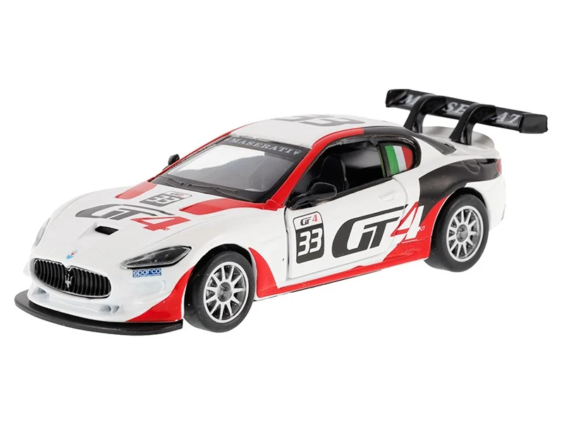 1:43 Maserati GranTurismo MC GT4, bijelo-crveni model