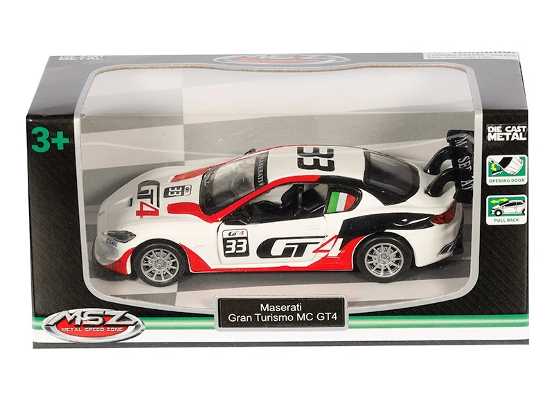 1:43 Maserati GranTurismo MC GT4, bijelo-crveni model