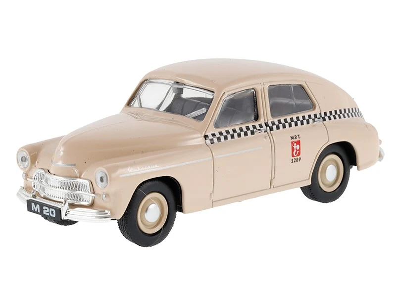 1:43 PRL WARSZAWA M20 TAXI, bež model