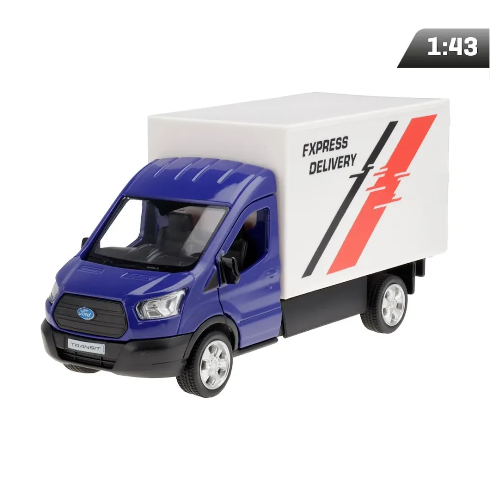 1:43 RMZ Ford Transit Chassis Cab 2018, plavi model