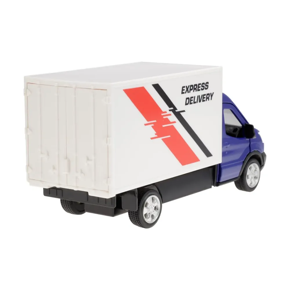 1:43 RMZ Ford Transit Chassis Cab 2018, plavi model