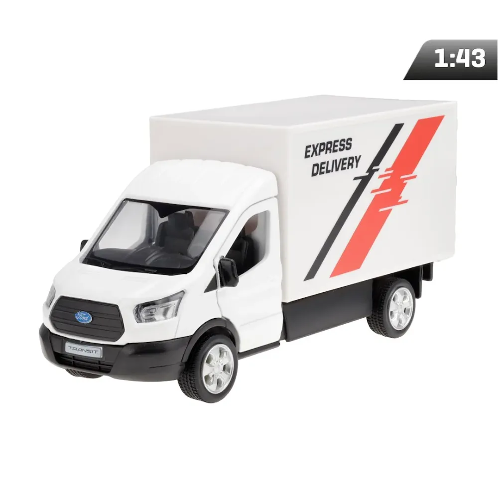 1:43 RMZ model Ford Transit Chassis Cab 2018, bijeli