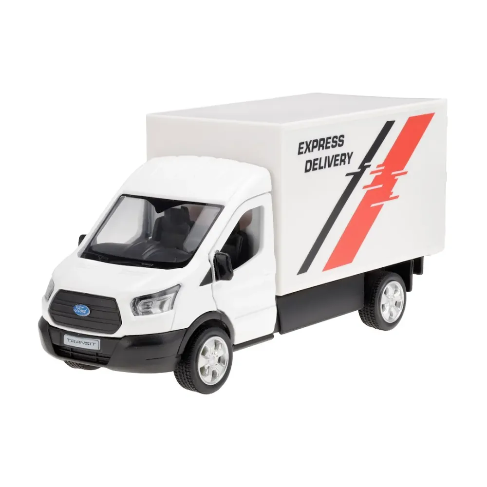 1:43 RMZ model Ford Transit Chassis Cab 2018, bijeli
