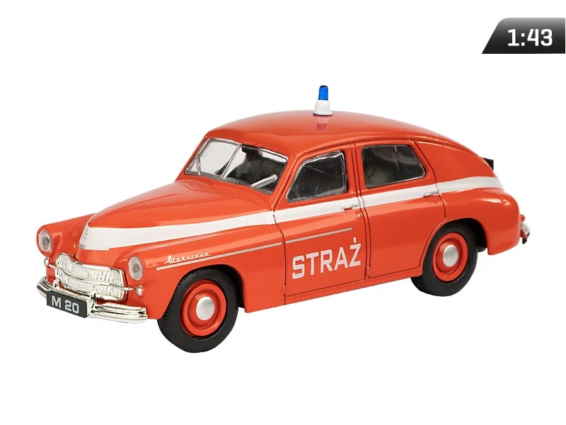 1:43 Warszawa M-20 Guard, crveni model