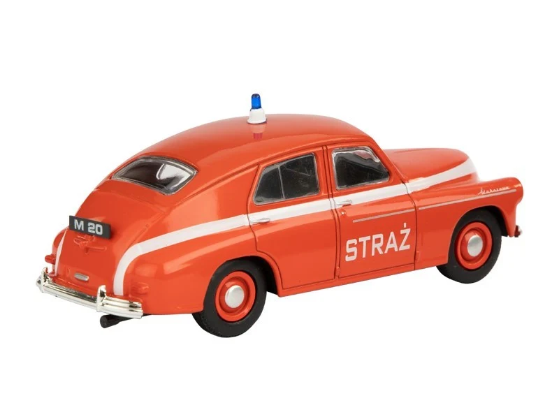 1:43 Warszawa M-20 Guard, crveni model