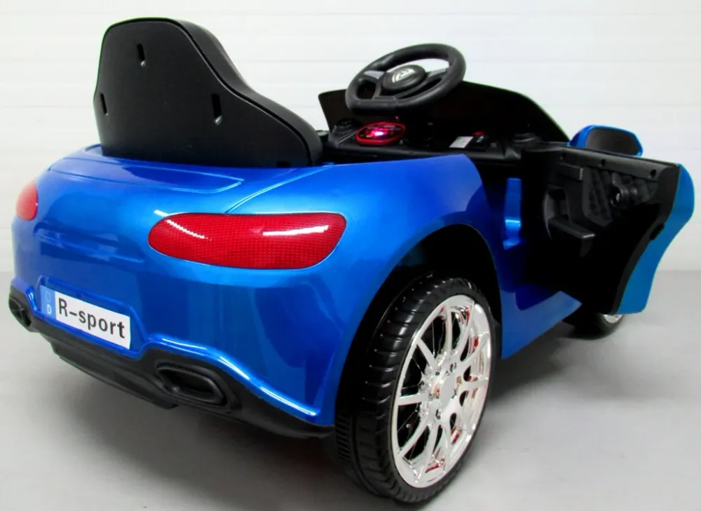 Auto na akumulator Cabrio B3 - plavi/lakirani