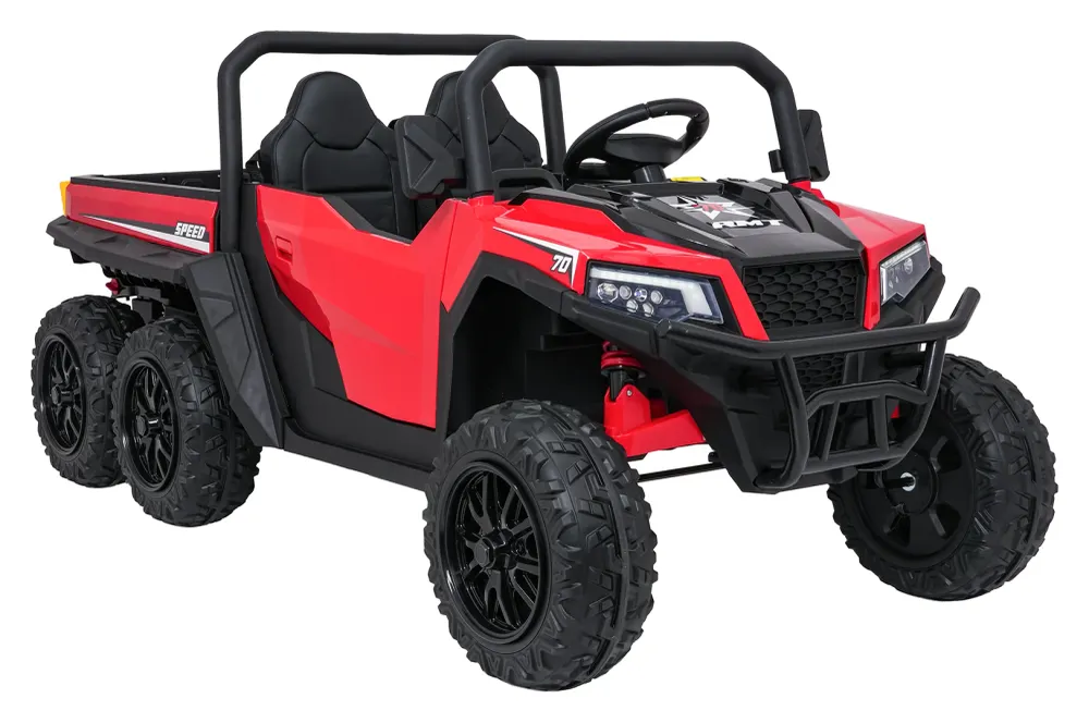 Auto na akumulator Farmer Truck X-POWER 4x4 - DVOSJED - crveni