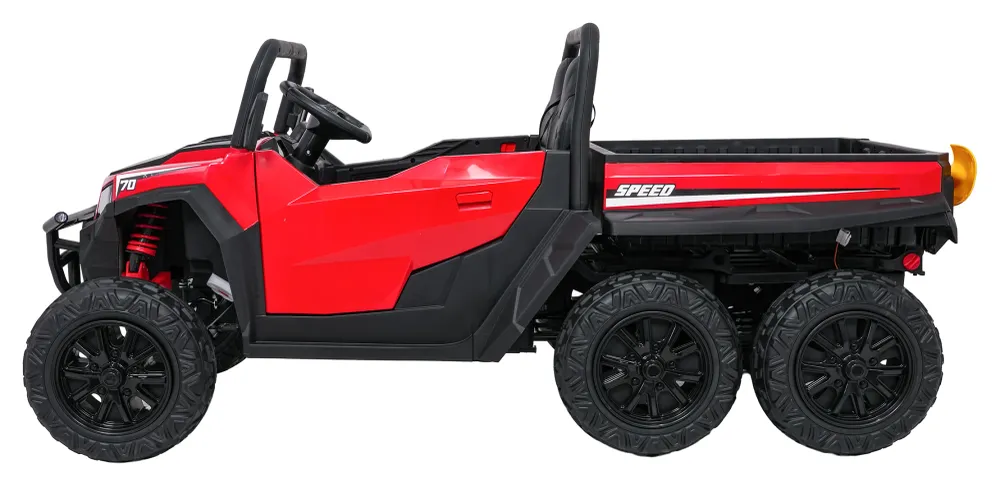 Auto na akumulator Farmer Truck X-POWER 4x4 - DVOSJED - crveni