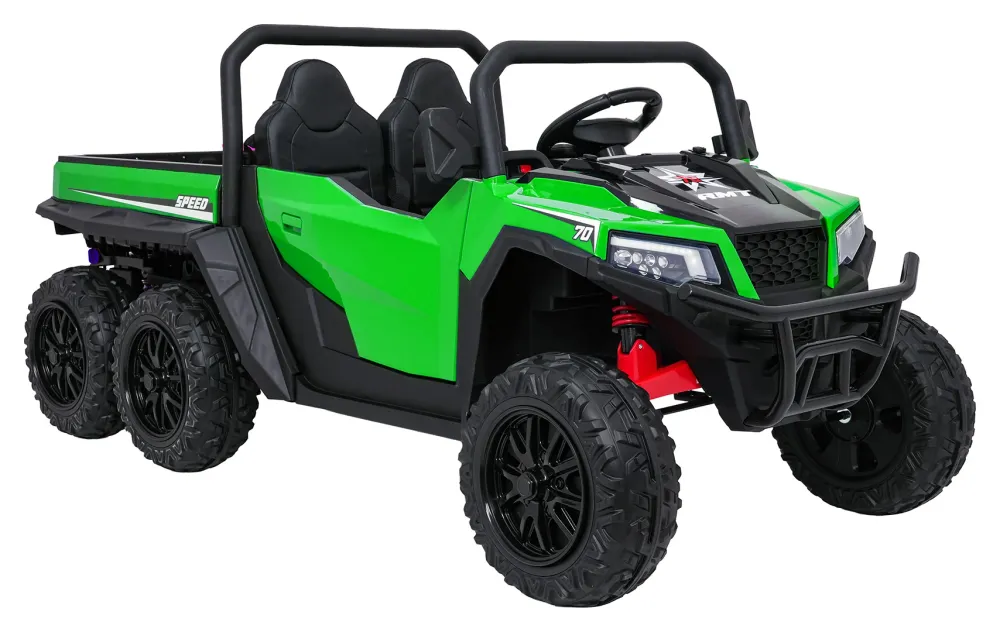 Auto na akumulator Farmer Truck X-POWER 4x4 - DVOSJED - zeleni