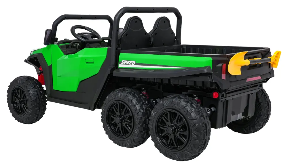 Auto na akumulator Farmer Truck X-POWER 4x4 - DVOSJED - zeleni