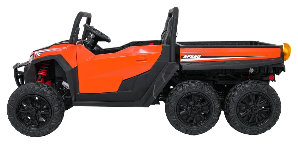 Auto na akumulator Farmer Truck X-POWER 4x4 - DVOSJED - narančasti