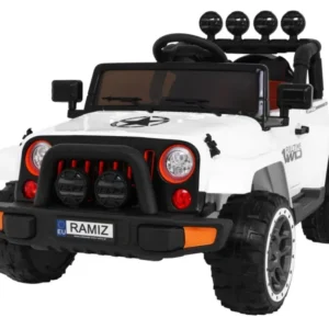 Auto na akumulator Full Time 4WD 4x4- bijeli