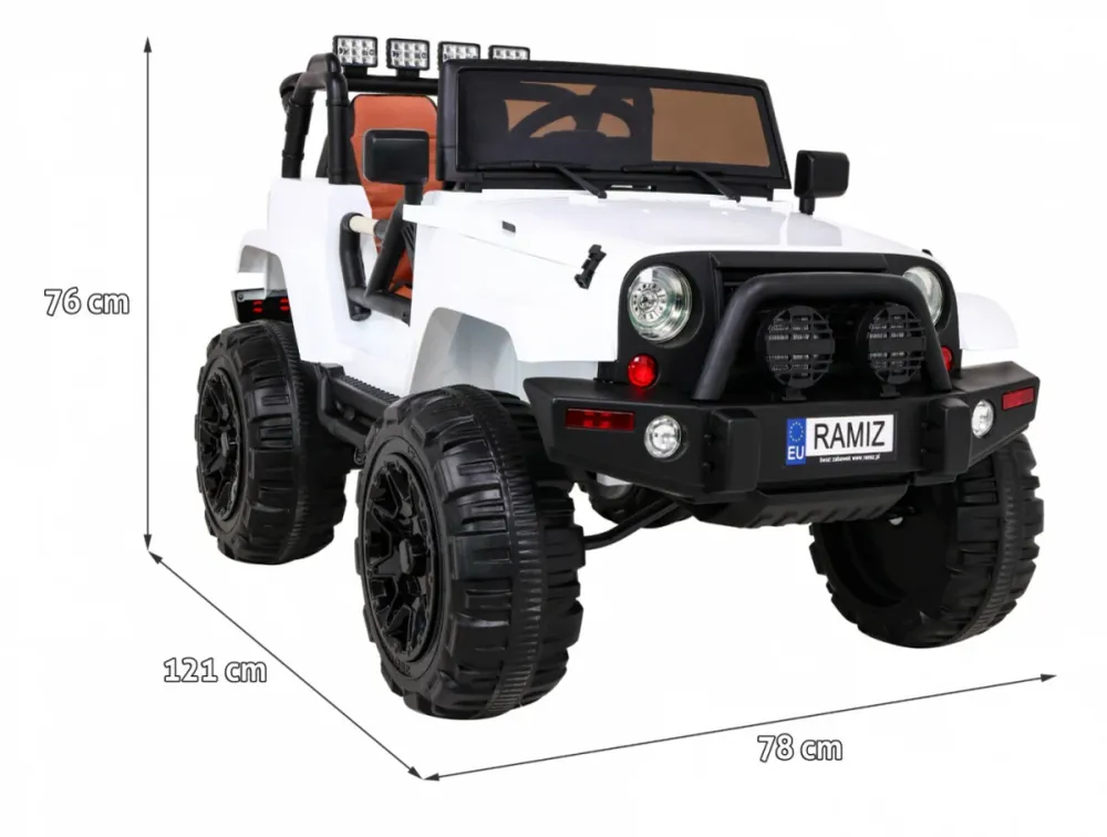 Auto na akumulator Jeep All Terrain - bijeli
