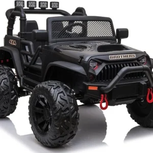 Auto na akumulator Jeep JC666 Brother - crni/lakirani