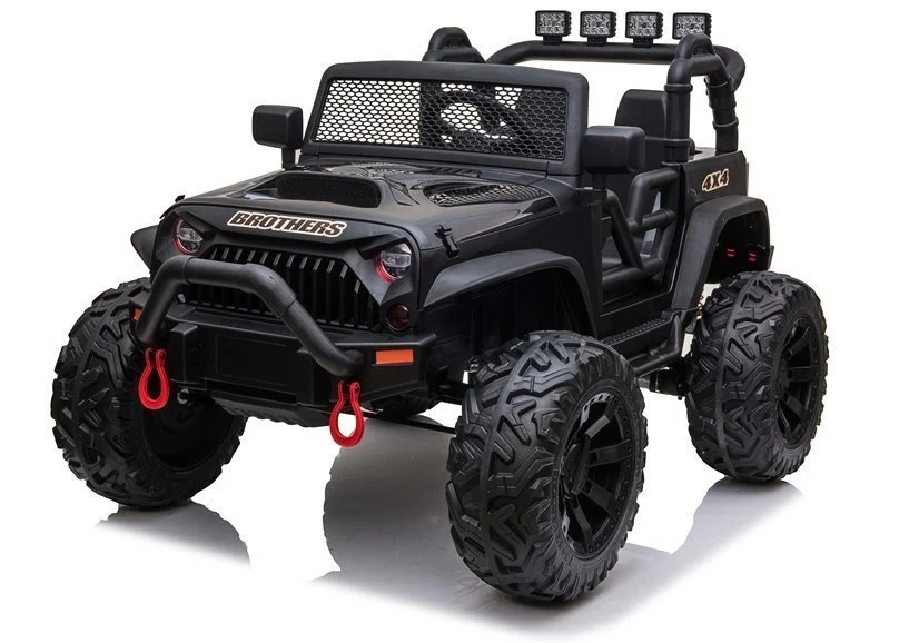 Auto na akumulator Jeep JC666 Brother - crni/lakirani