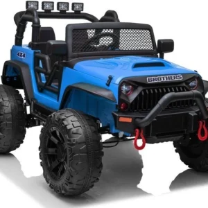 Auto na akumulator Jeep JC666 Brother - plavi/lakirani