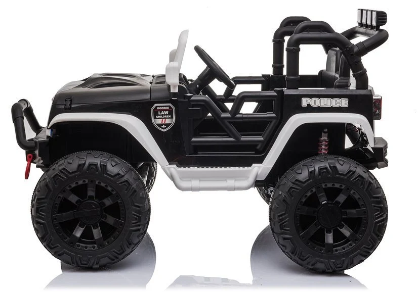 Auto na akumulator Jeep JC666 Brother Police - crno/bijeli