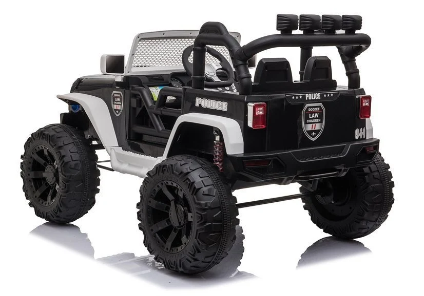 Auto na akumulator Jeep JC666 Brother Police - crno/bijeli