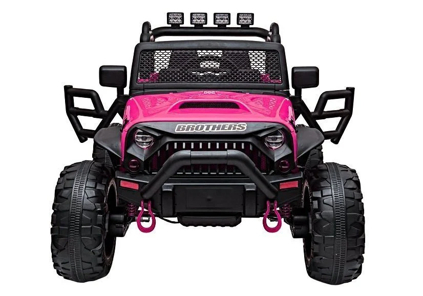 Auto na akumulator Jeep JC666 Brother - rozi/lakirani