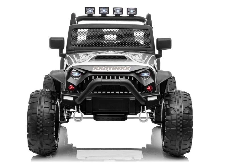 Auto na akumulator Jeep JC666 Brother - sivi/lakirani
