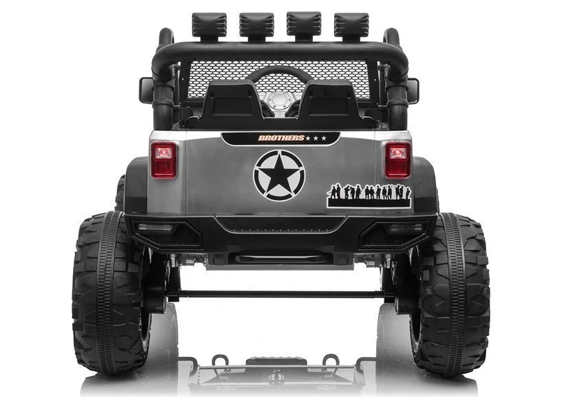 Auto na akumulator Jeep JC666 Brother - sivi/lakirani