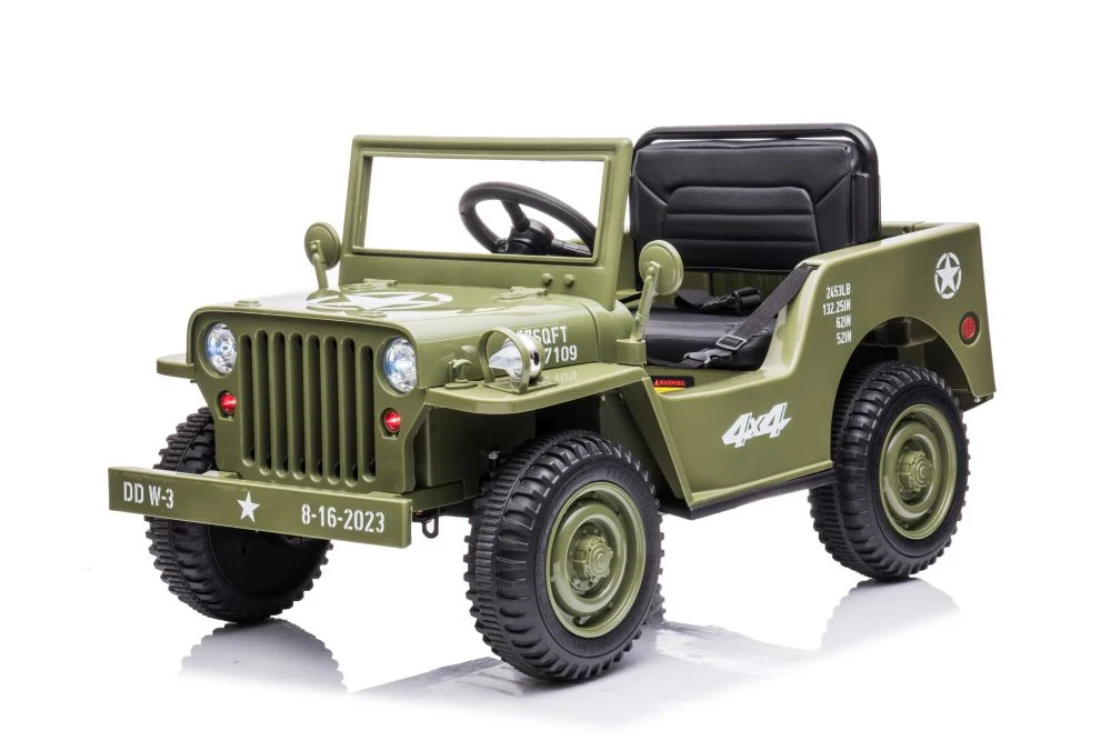 Auto na akumulator JH-103 4x4 - maslinasto/zeleni
