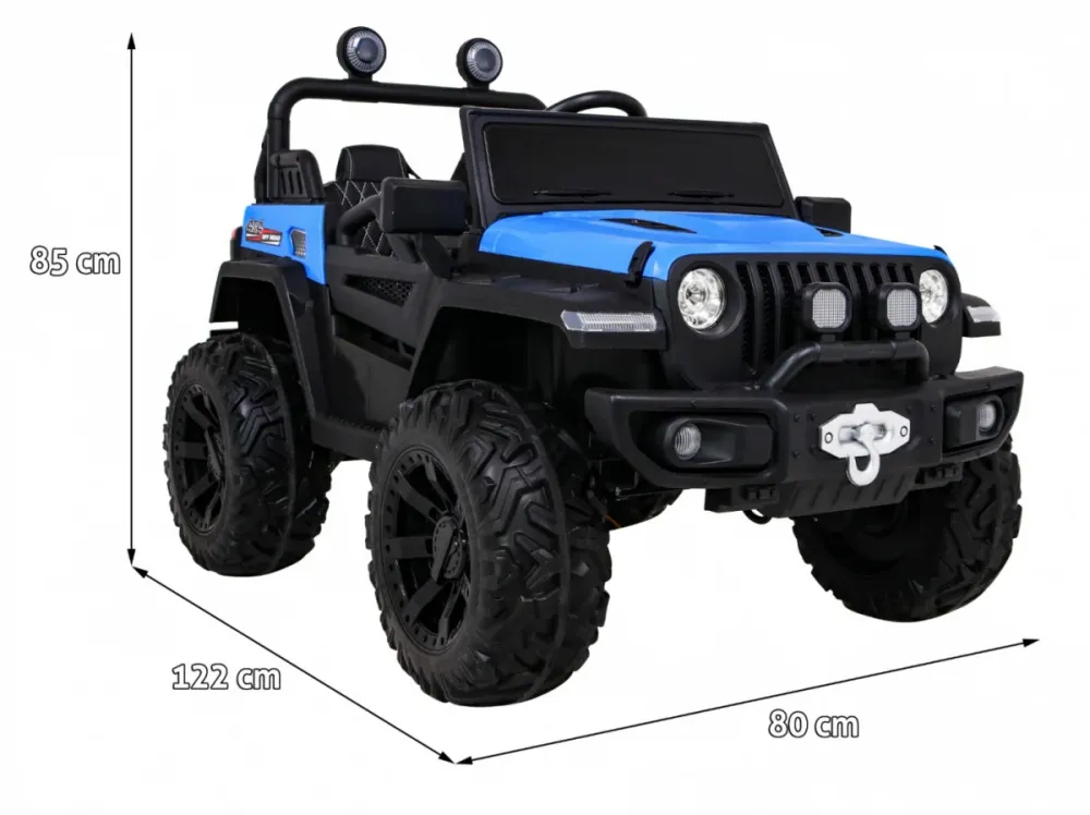 Auto na akumulator Master Terain 4x4 - plavi