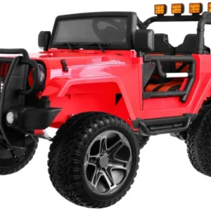 Auto na akumulator Monster Jeep 4 x 4 - DVOSJED - crveni