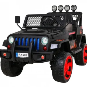 Auto na akumulator NEW Raptor DRIFTER 4 x 4 - crni/plamen