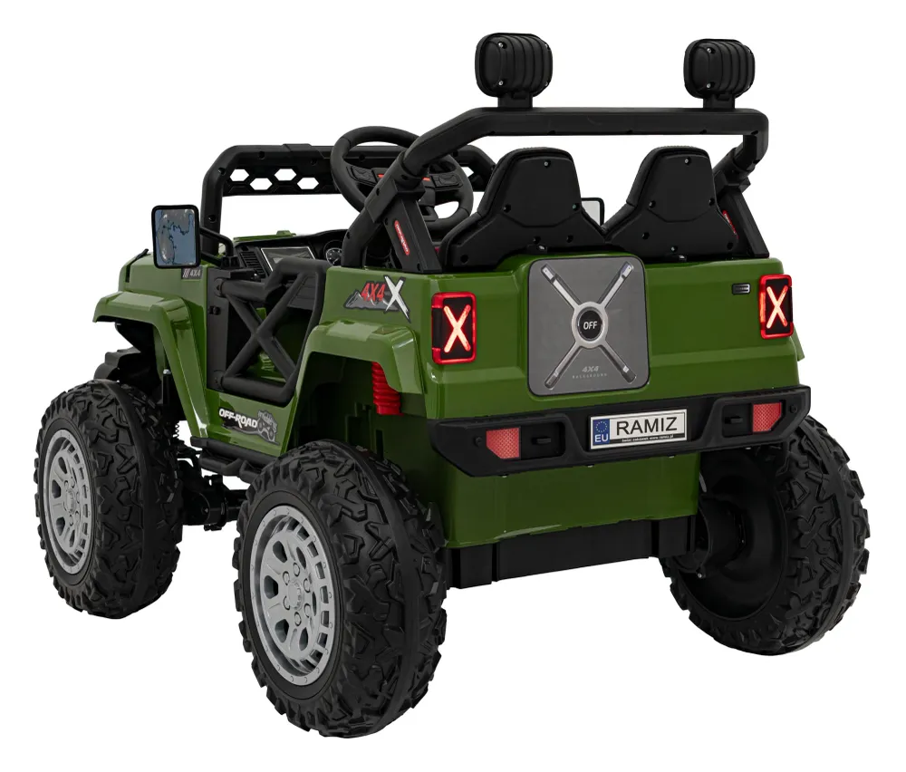 Auto na akumulator OFF ROAD Speed 4x4 - zeleni