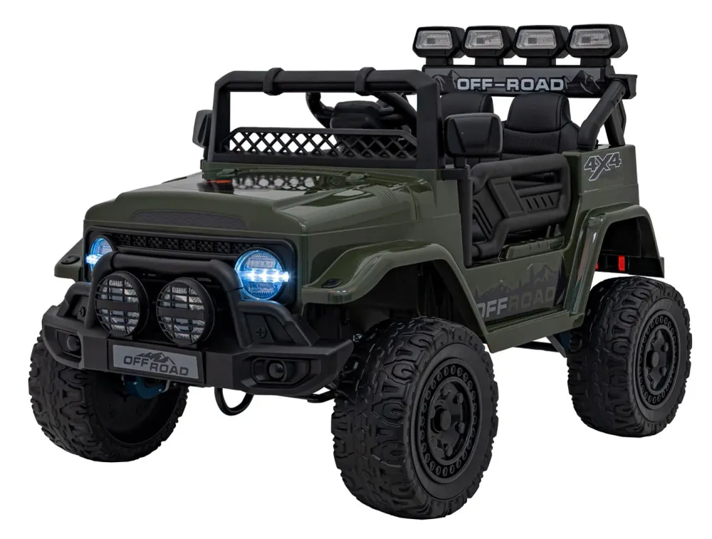 Auto na akumulator Off-Road CLIMBER 4x4 - zeleni