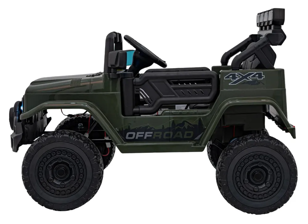 Auto na akumulator Off-Road CLIMBER 4x4 - zeleni