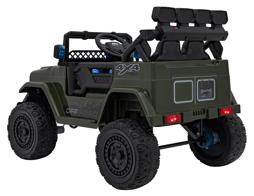 Auto na akumulator Off-Road CLIMBER 4x4 - zeleni