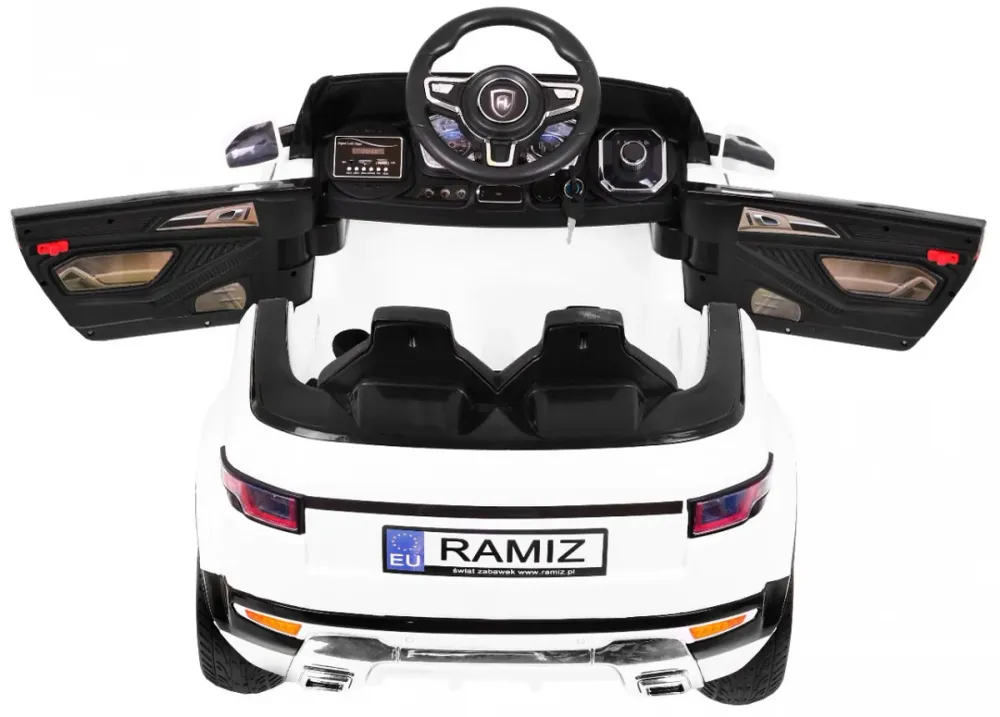 Auto na akumulator Rapid Racer - bijeli