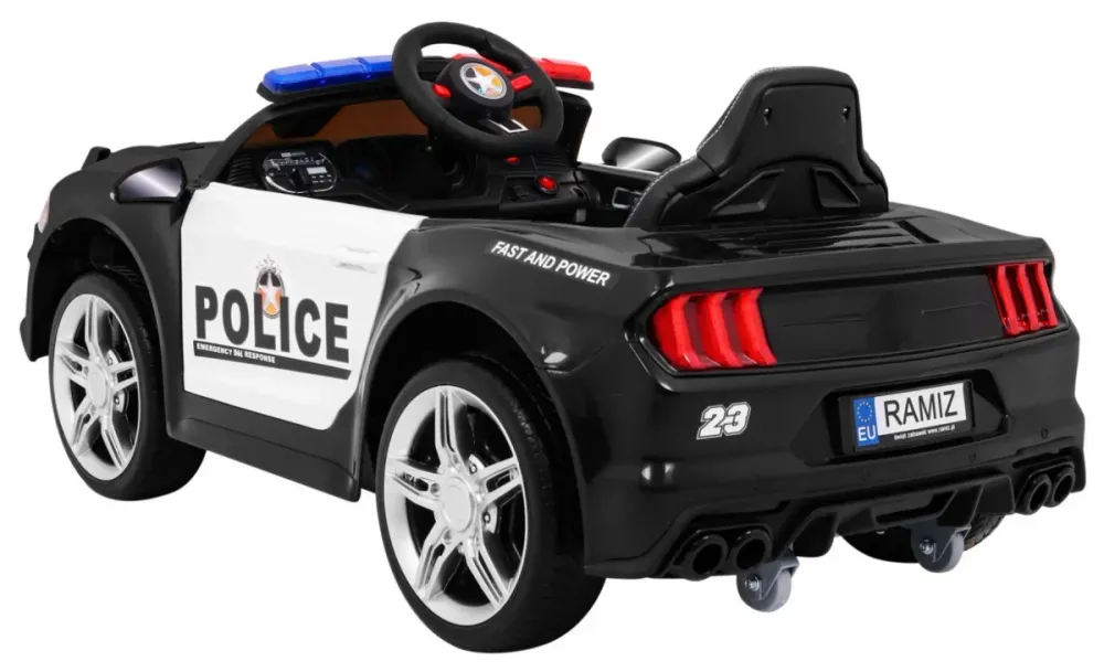 Auto na akumulator GT Sport Police - crni