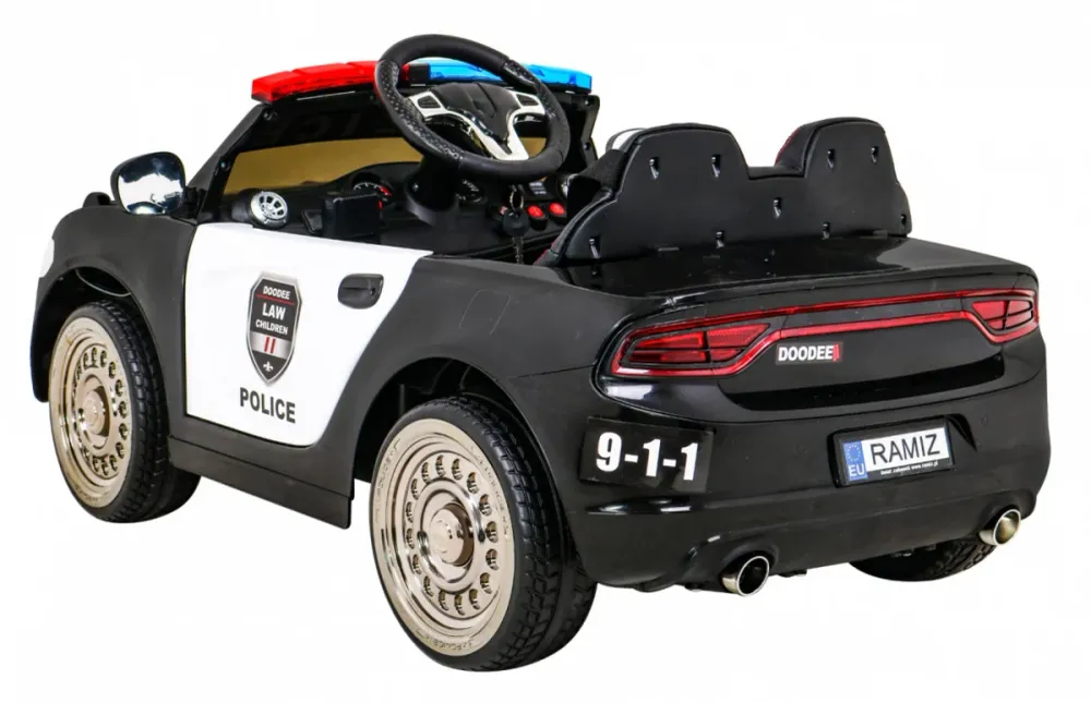 Auto na akumulator Super-Police -crni