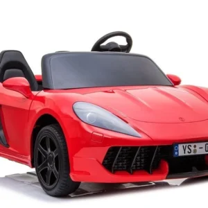 Auto na akumulator YSA021A - dvosjed - crveni/lakirani