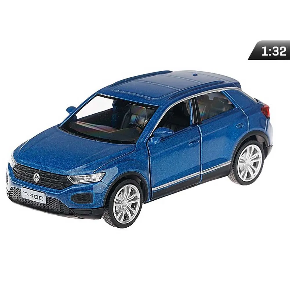 Automobilski model Volkswagen T-Roc 1:32 – RMZ, tamnoplava