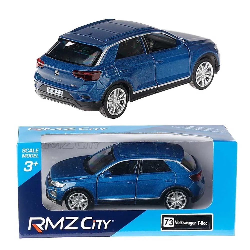 Automobilski model Volkswagen T-Roc 1:32 – RMZ, tamnoplava