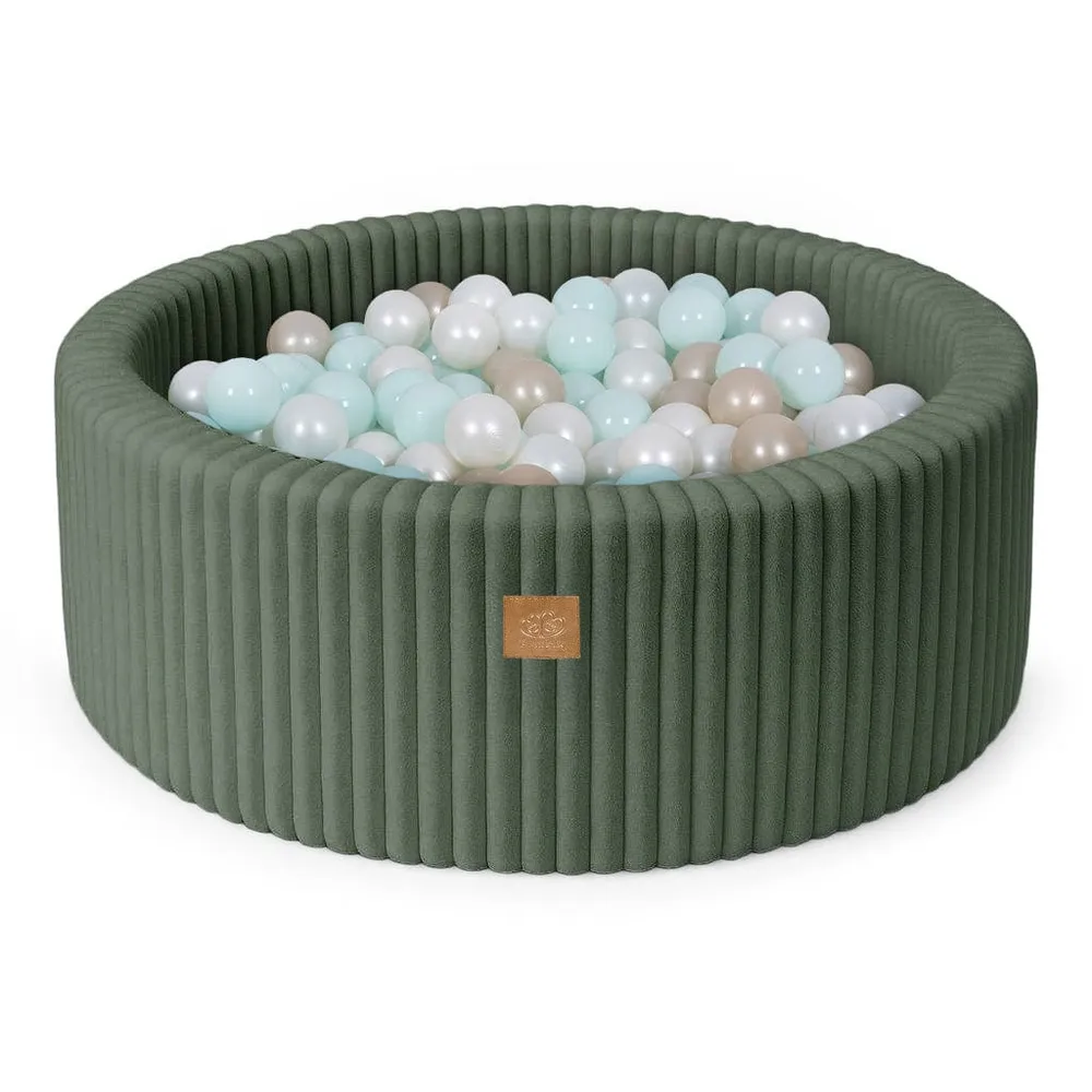 Bazen s Lopticama za Dijete - Loptice po Izboru | Olive Sage Green | Churros