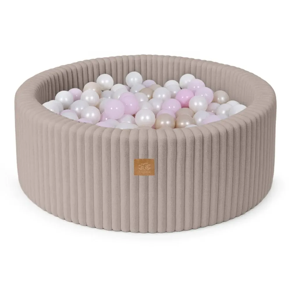 Bazen s Lopticama za Dijete - Loptice po Izboru | Pebble Beige | Churros
