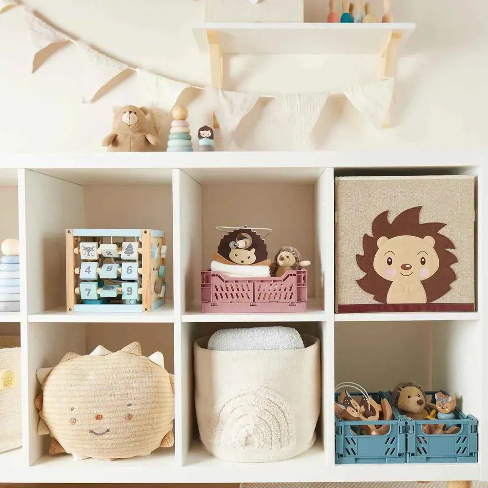 Bieco® Drvena aktivnostna kocka Forest Animals