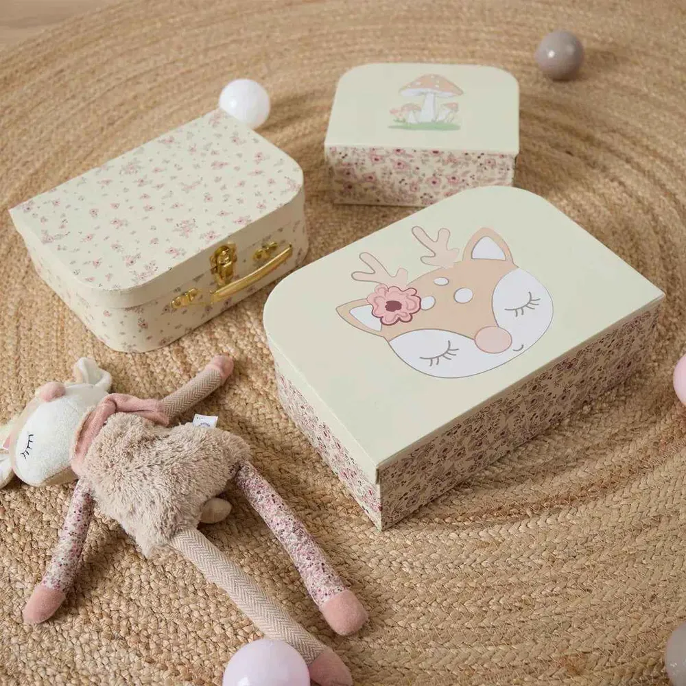 Bieco® Koferi Ella Vintage Flowers 3 kom