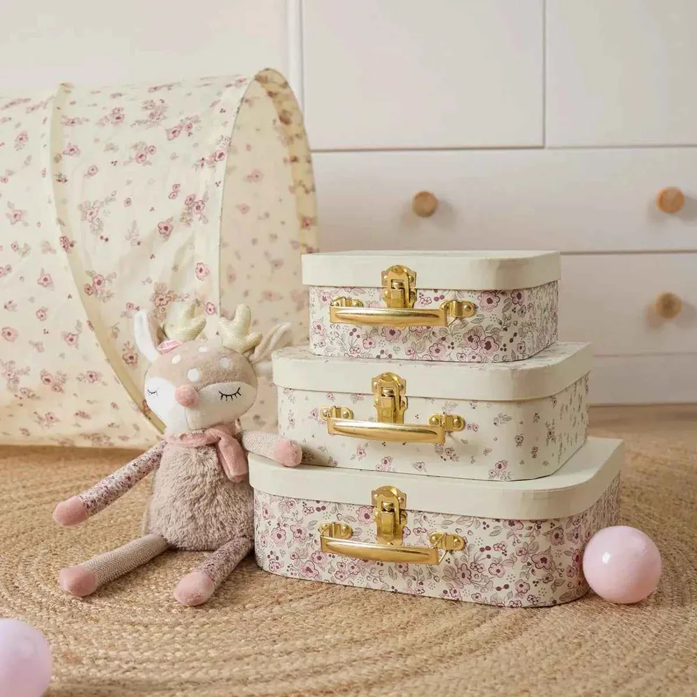 Bieco® Koferi Ella Vintage Flowers 3 kom