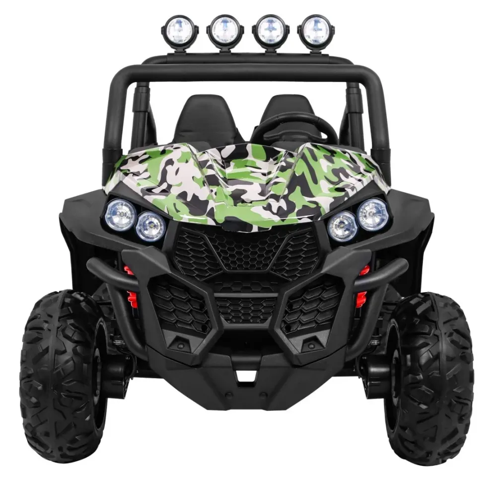 Buggy na akumulator Grand 4x4 LIFT - dvosjed - moro