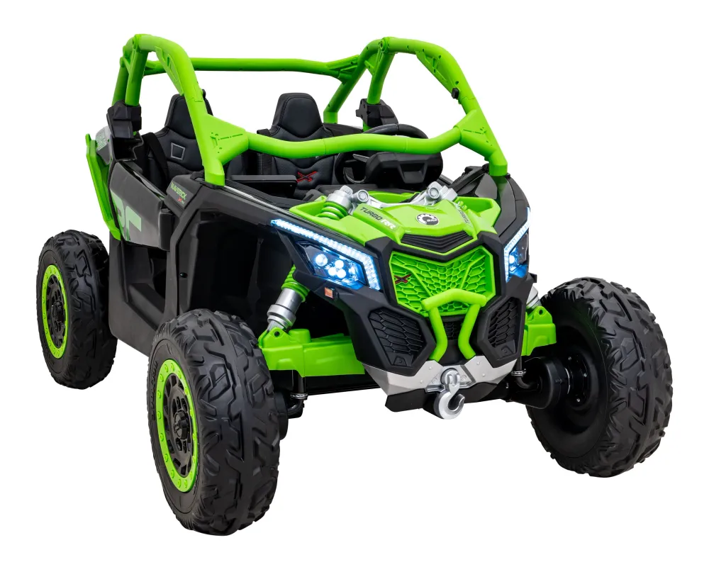 Buggy na akumulator Maverick Turbo RR 4x4 - DVOSJED - zeleni