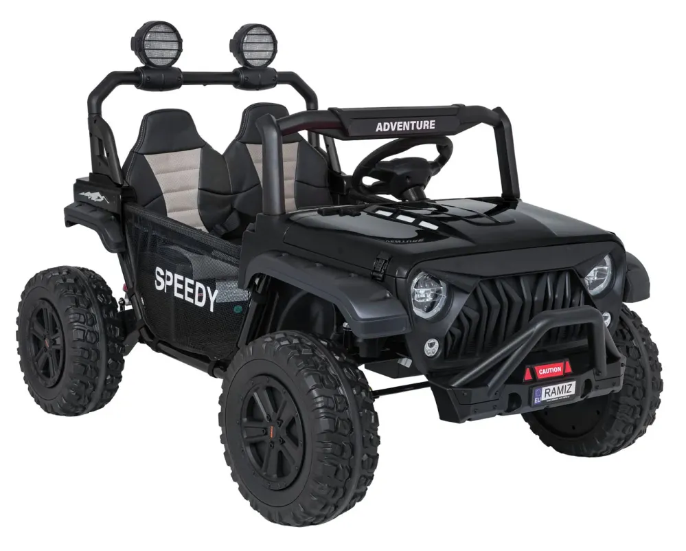 Buggy na akumulator PASSION 4x4 - dvosjed - crni
